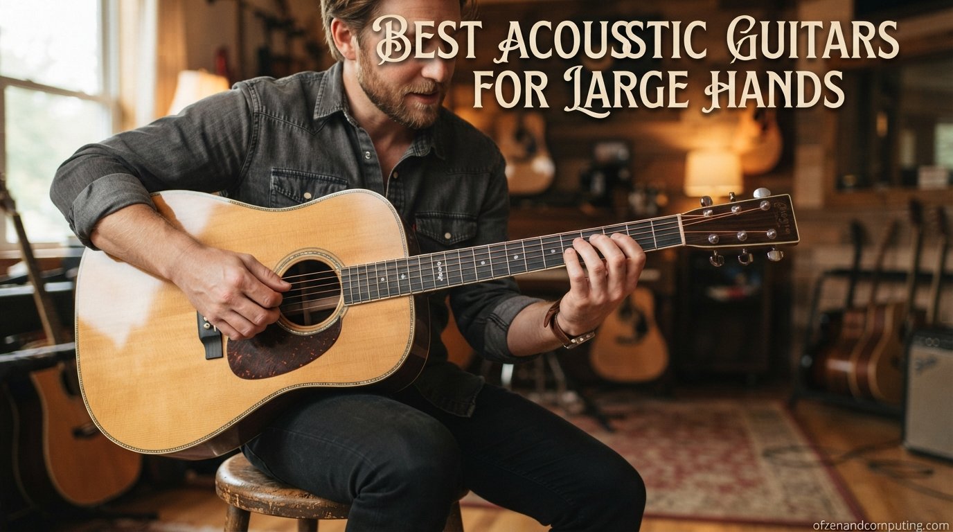 best acoustic guitars for large hands