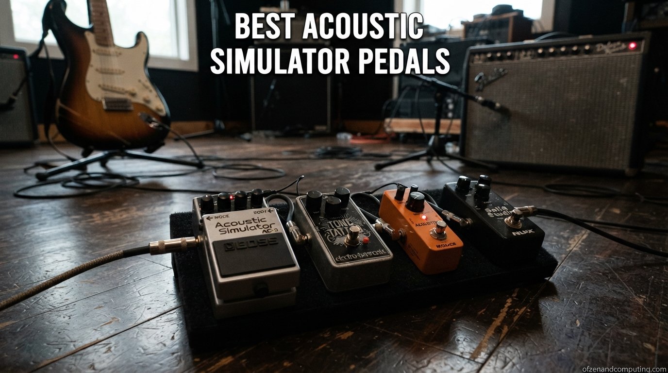 best acoustic simulator pedals