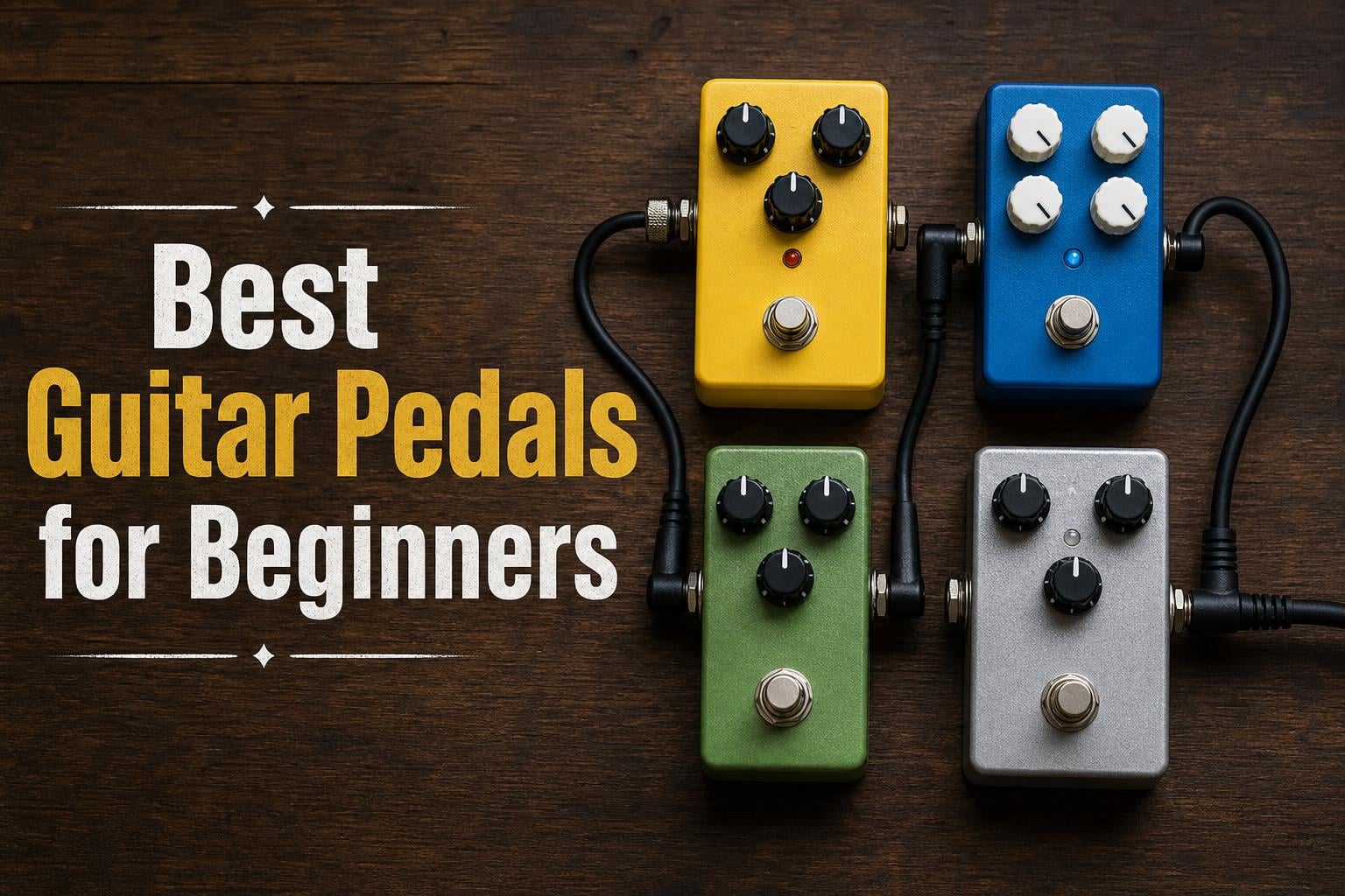 best guitar pedals for beginners