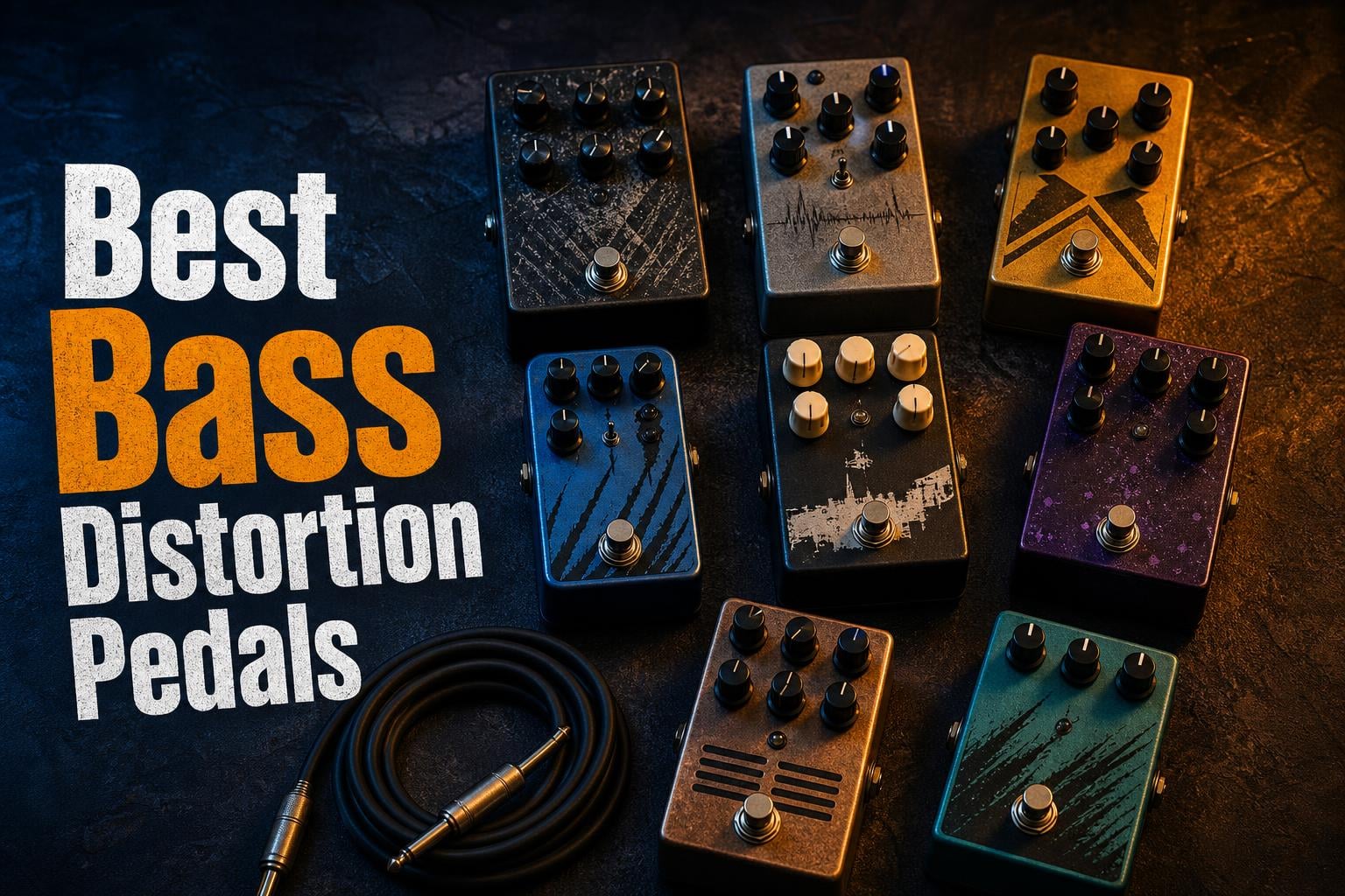 best bass distortion pedals