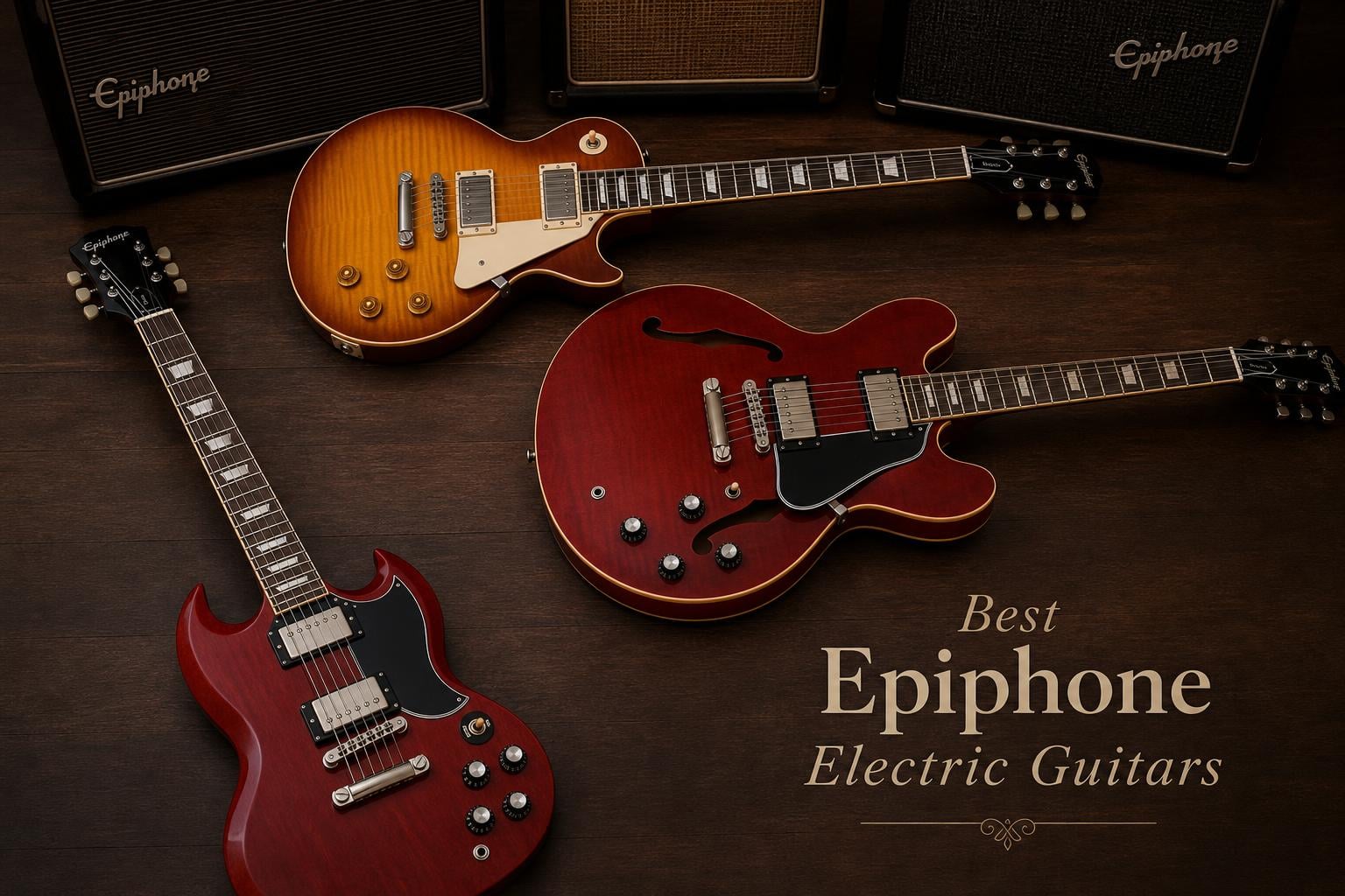 best epiphone electric guitars