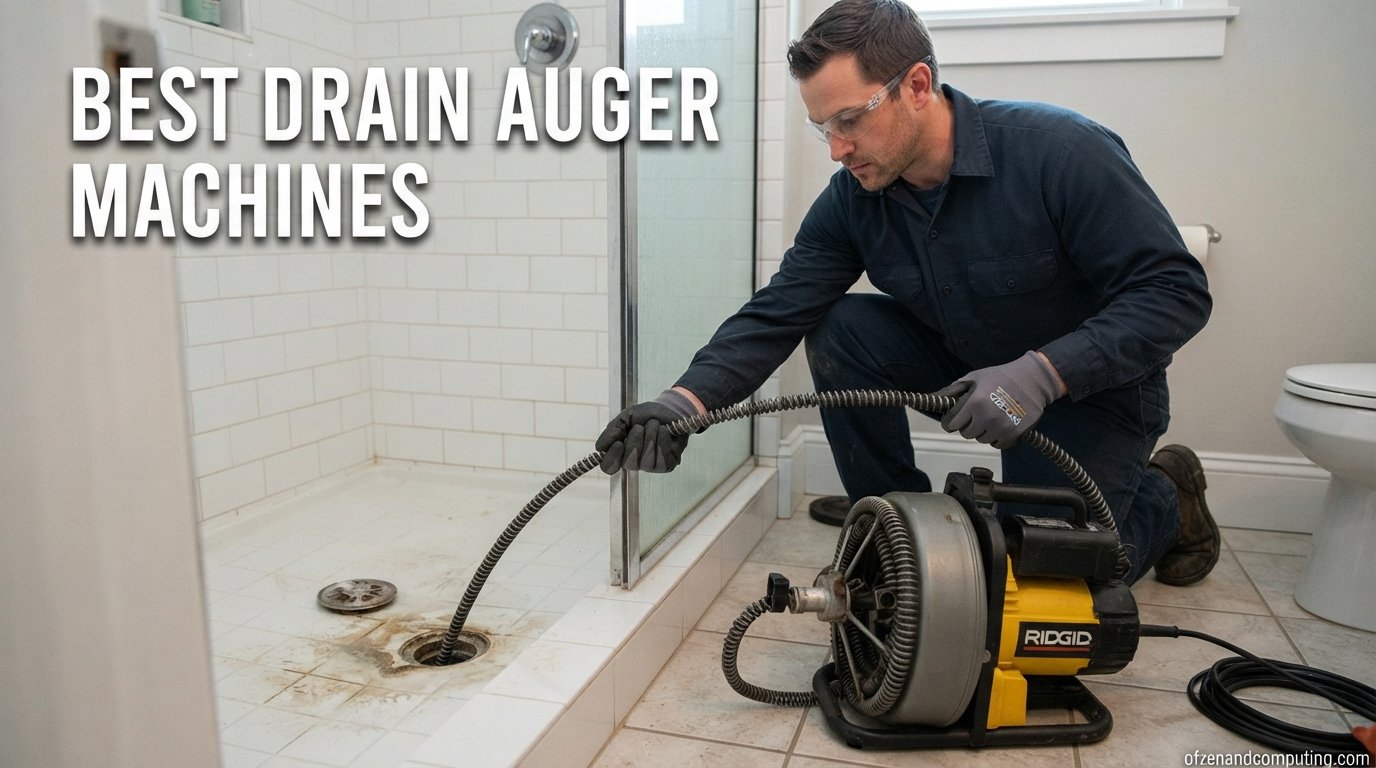 best drain auger machines