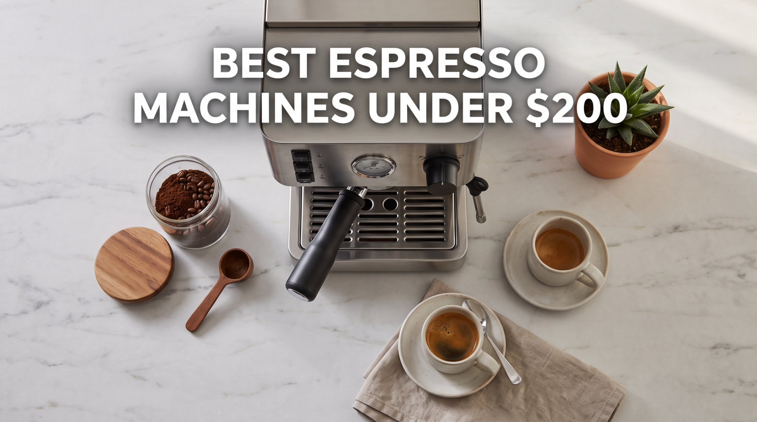 Best Espresso Machines Under $200