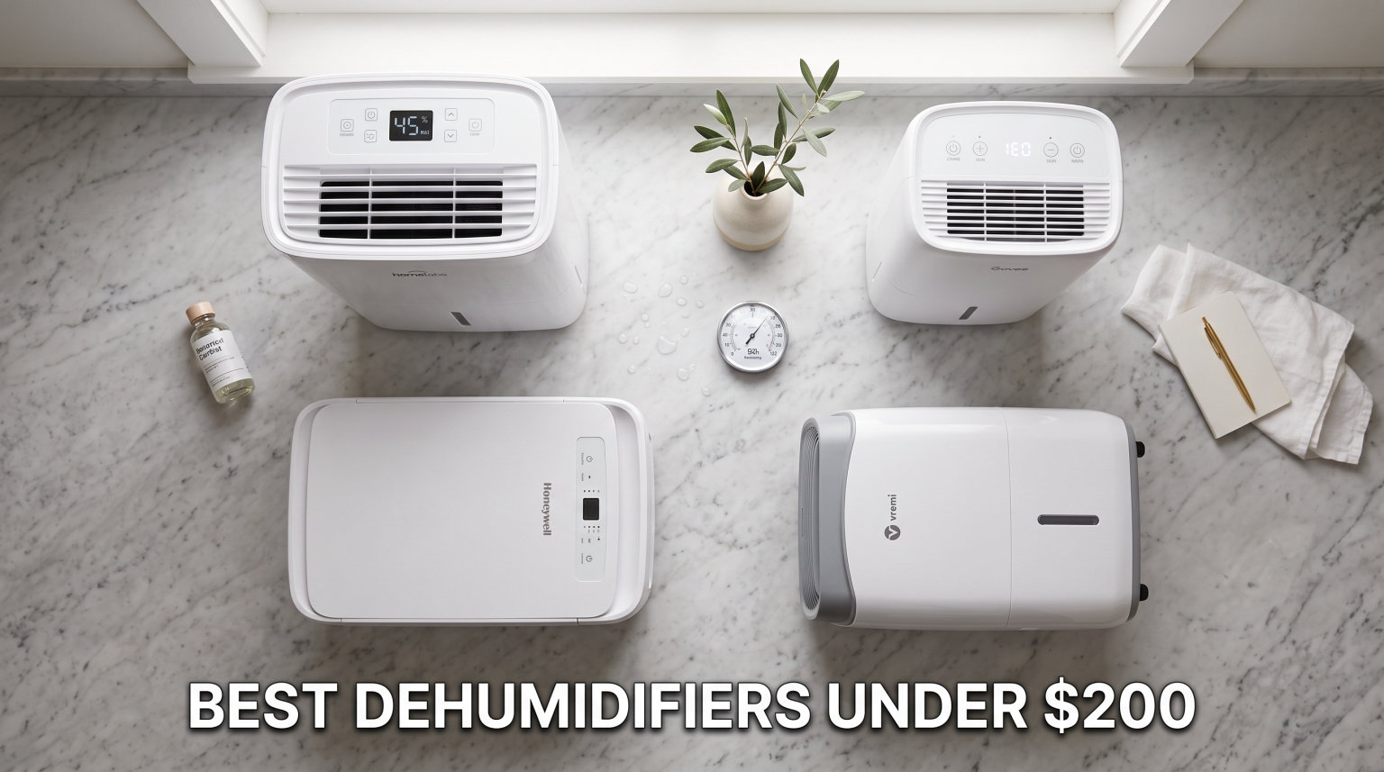 Best Dehumidifiers Under $200