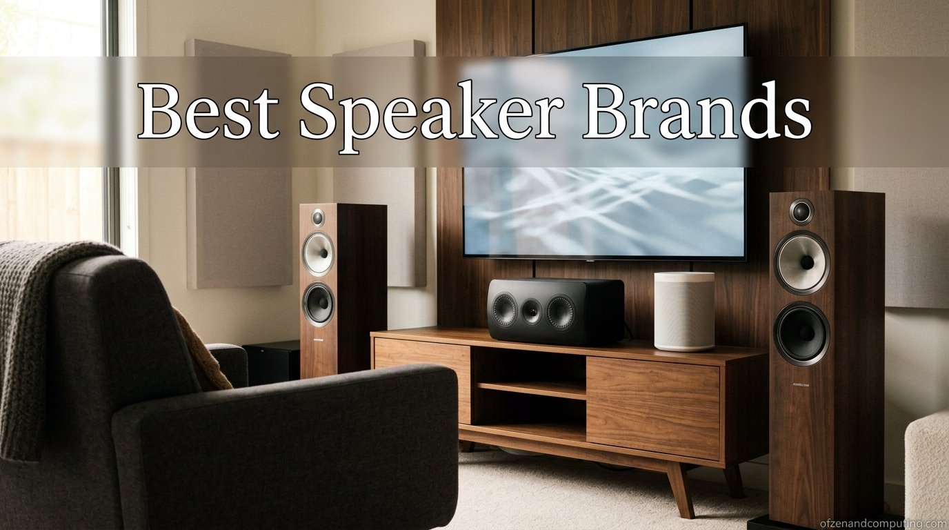 Best Speaker Brands