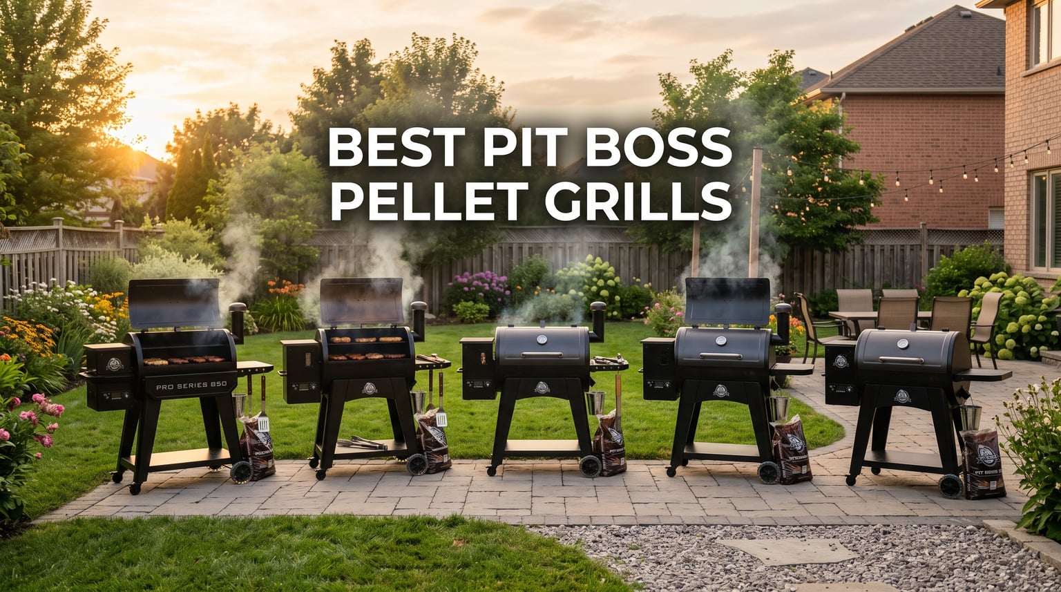 best pit boss pellet grills