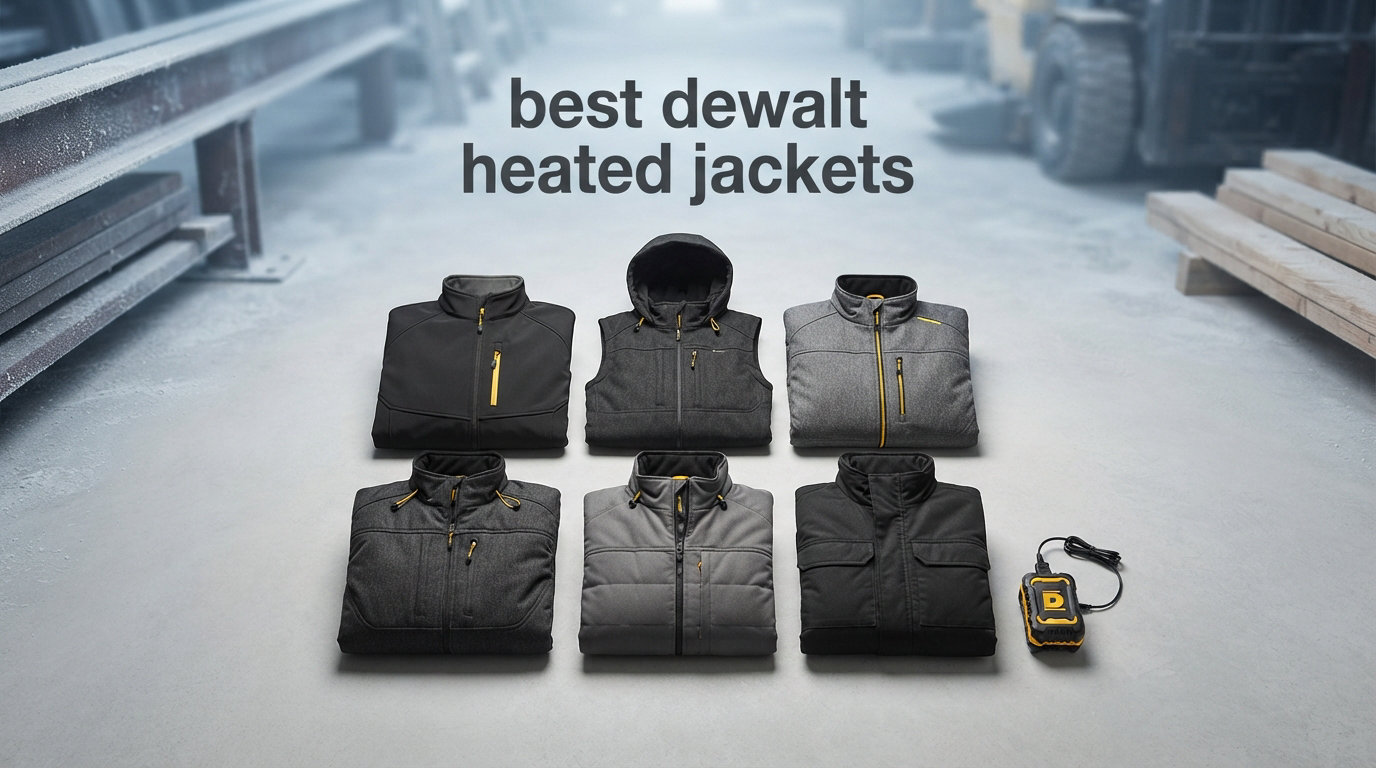 best dewalt heated jackets