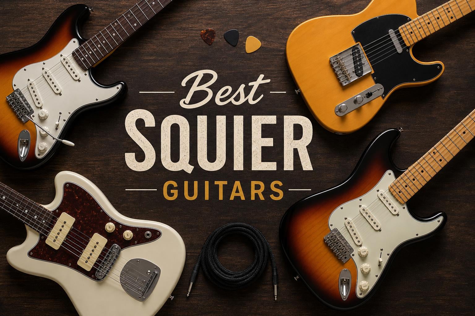 best squier guitars