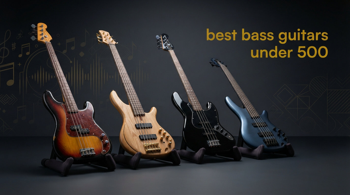 best bass guitars under 500