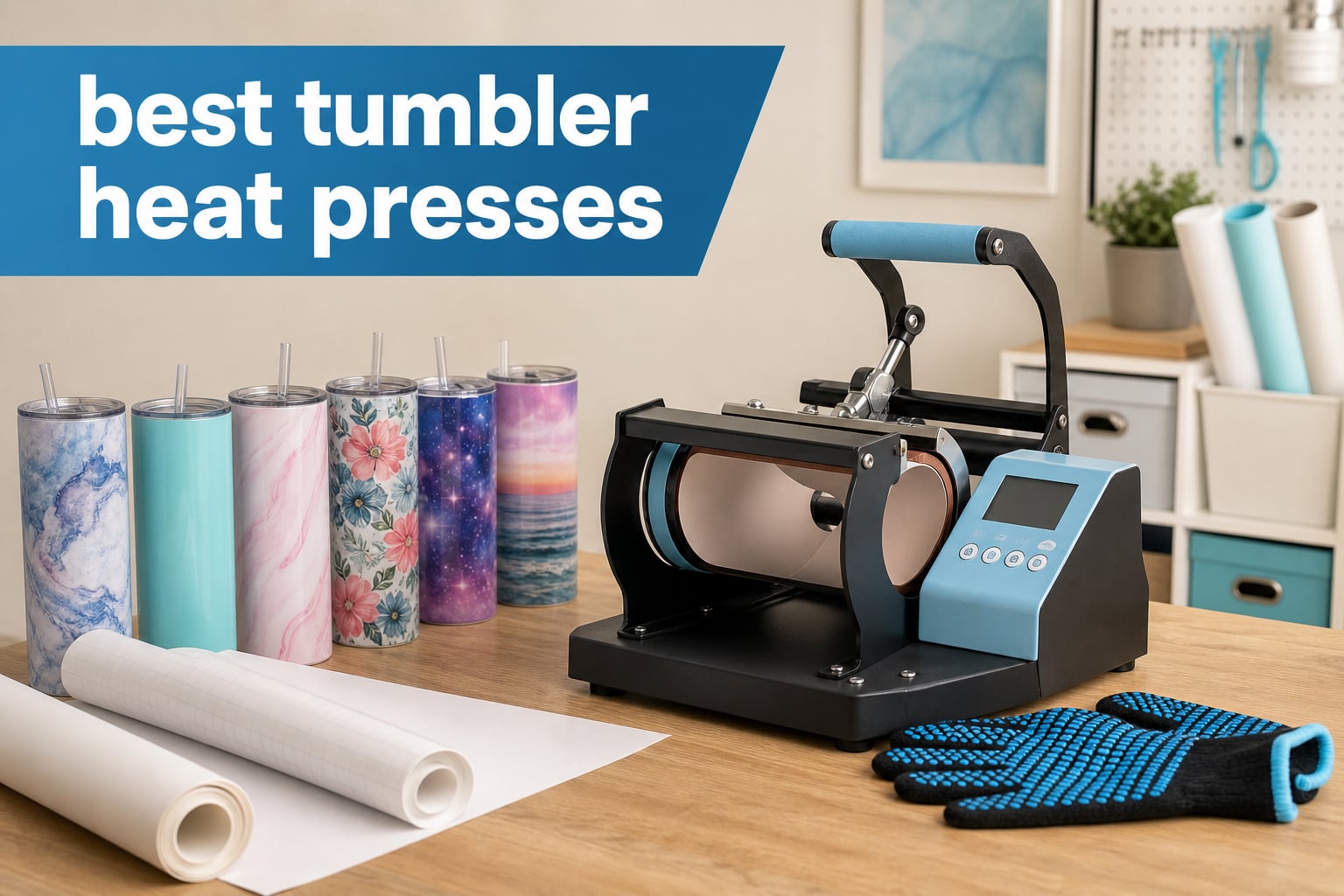 best tumbler heat presses