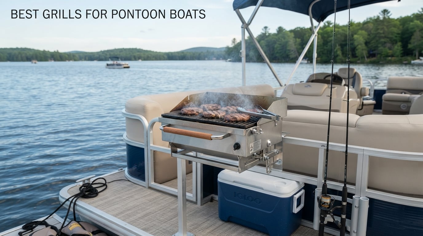 best grills for pontoon boats