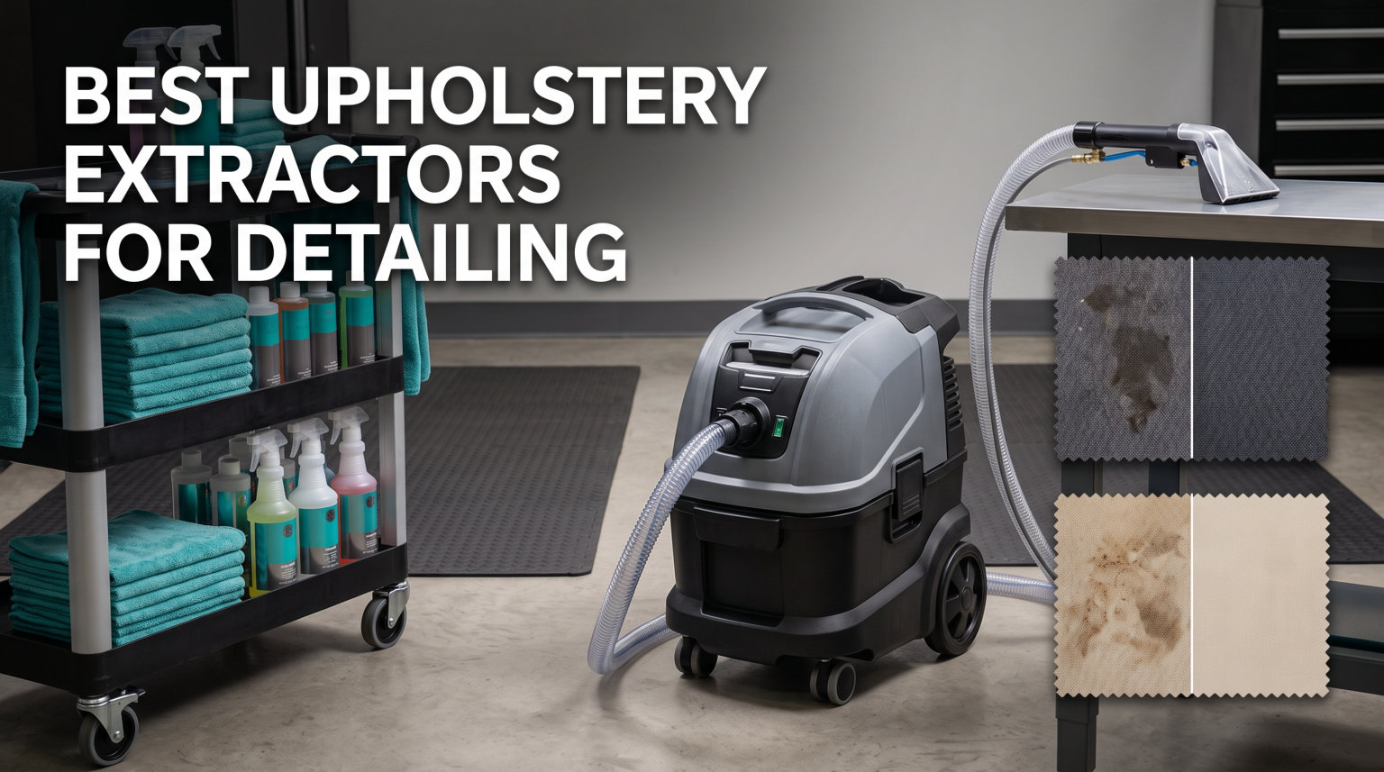 best upholstery extractors for detailing
