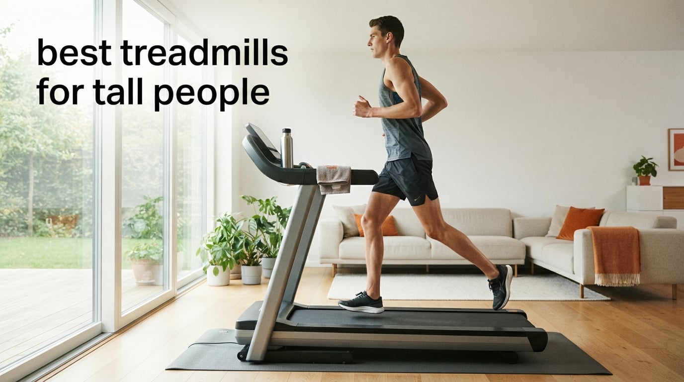 best treadmills for tall people