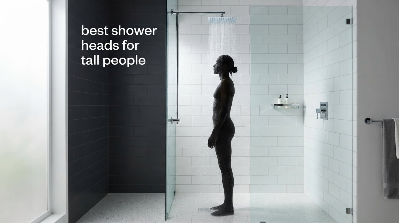 best shower heads for tall people