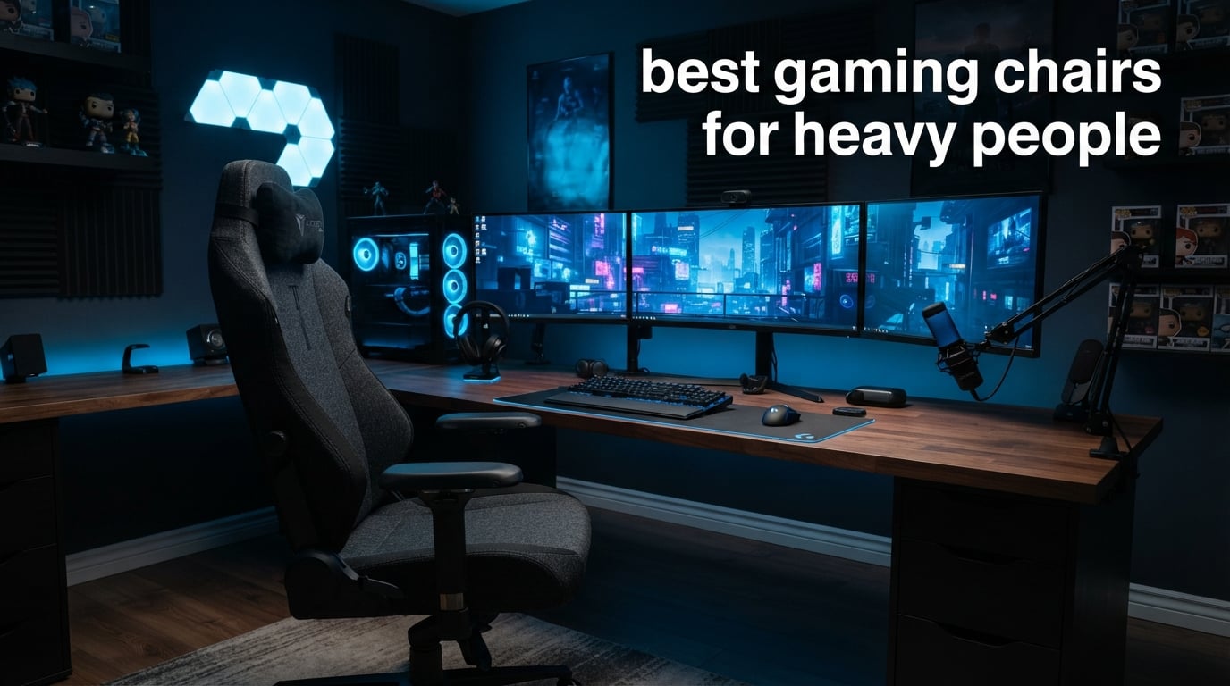 best gaming chairs for heavy people