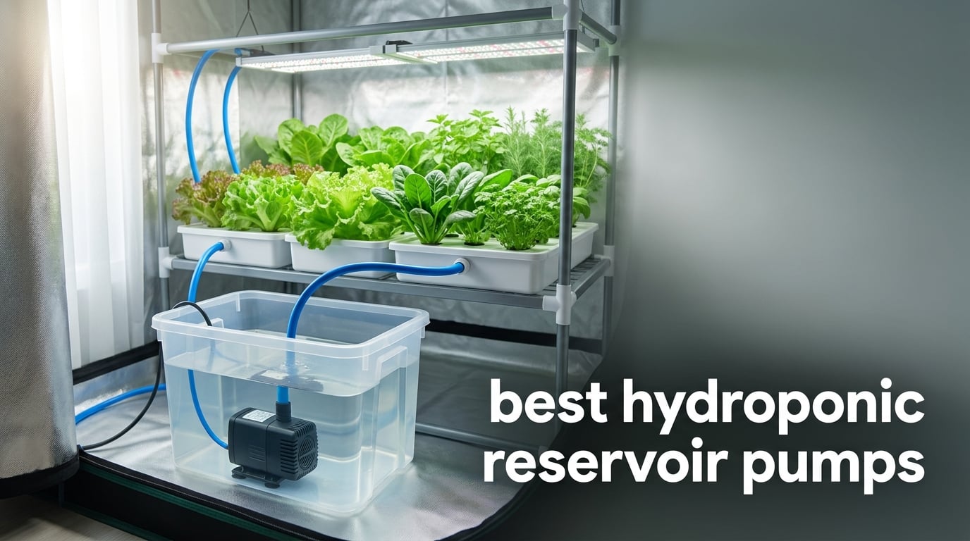best hydroponic reservoir pumps