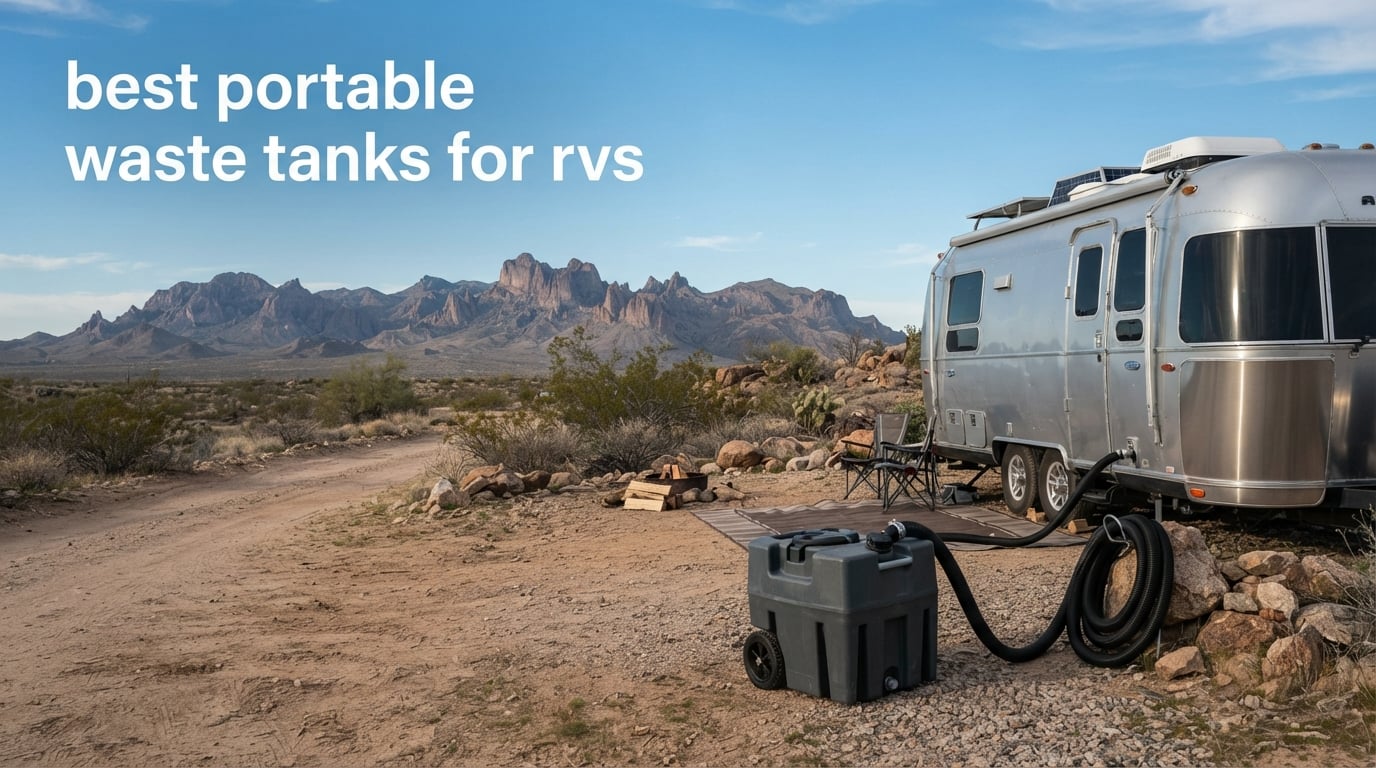 best portable waste tanks for rvs