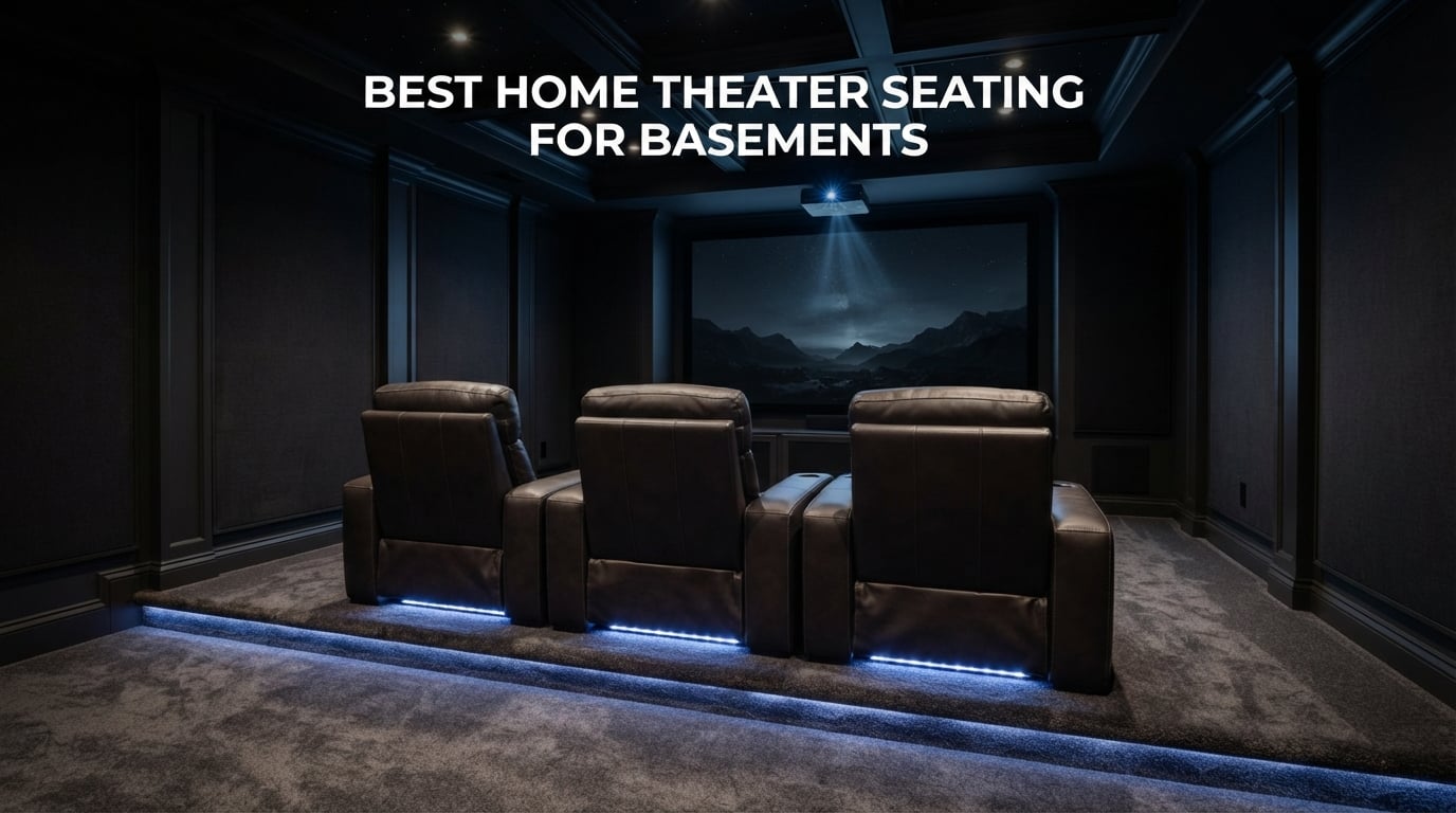 best home theater seating for basements
