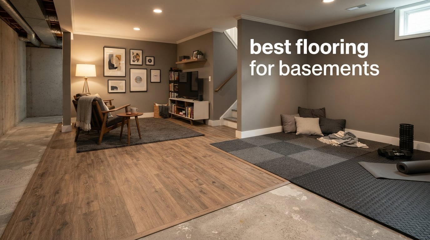 best flooring for basements
