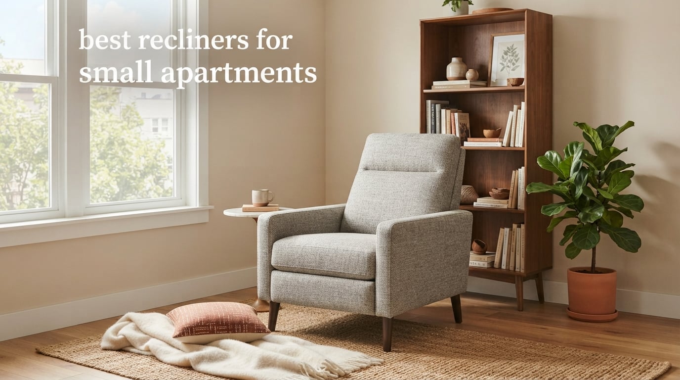 best recliners for small apartments