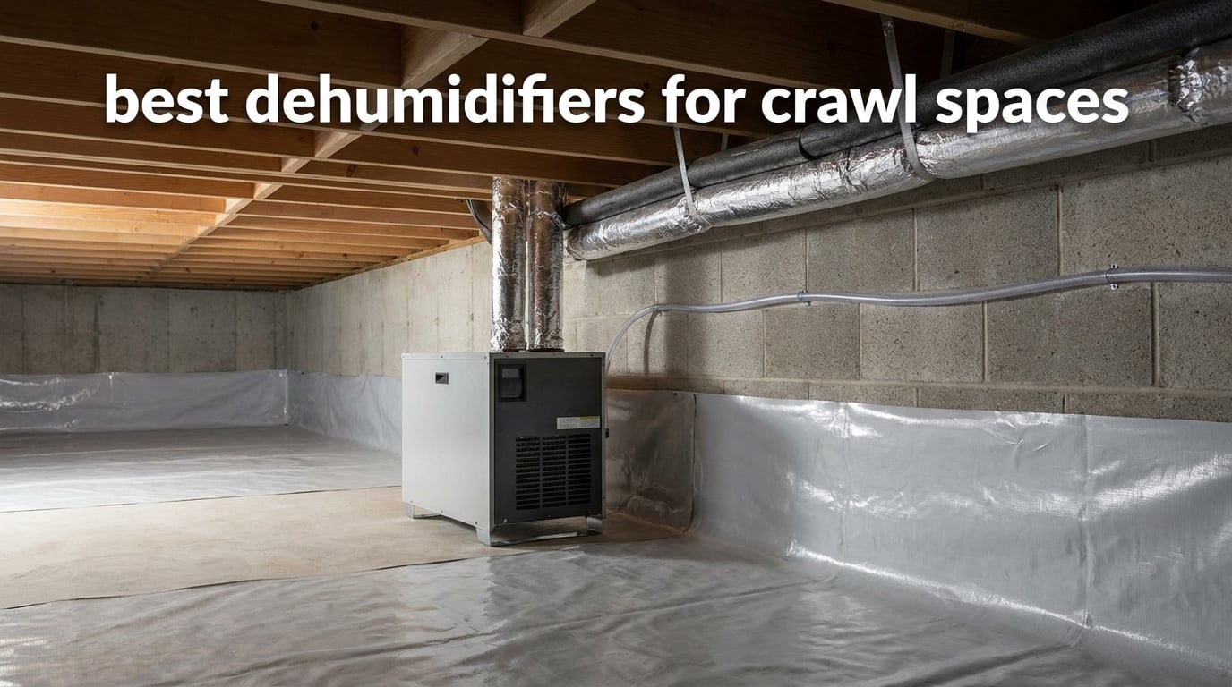 best dehumidifiers for crawl spaces