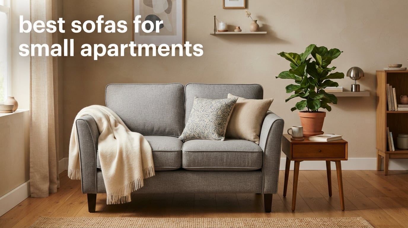 best sofas for small apartments