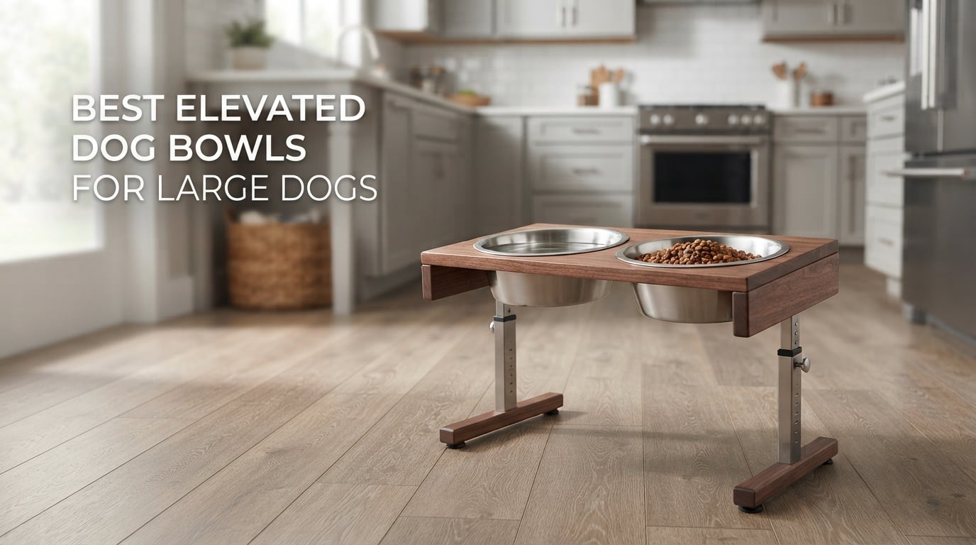 best elevated dog bowls for large dogs