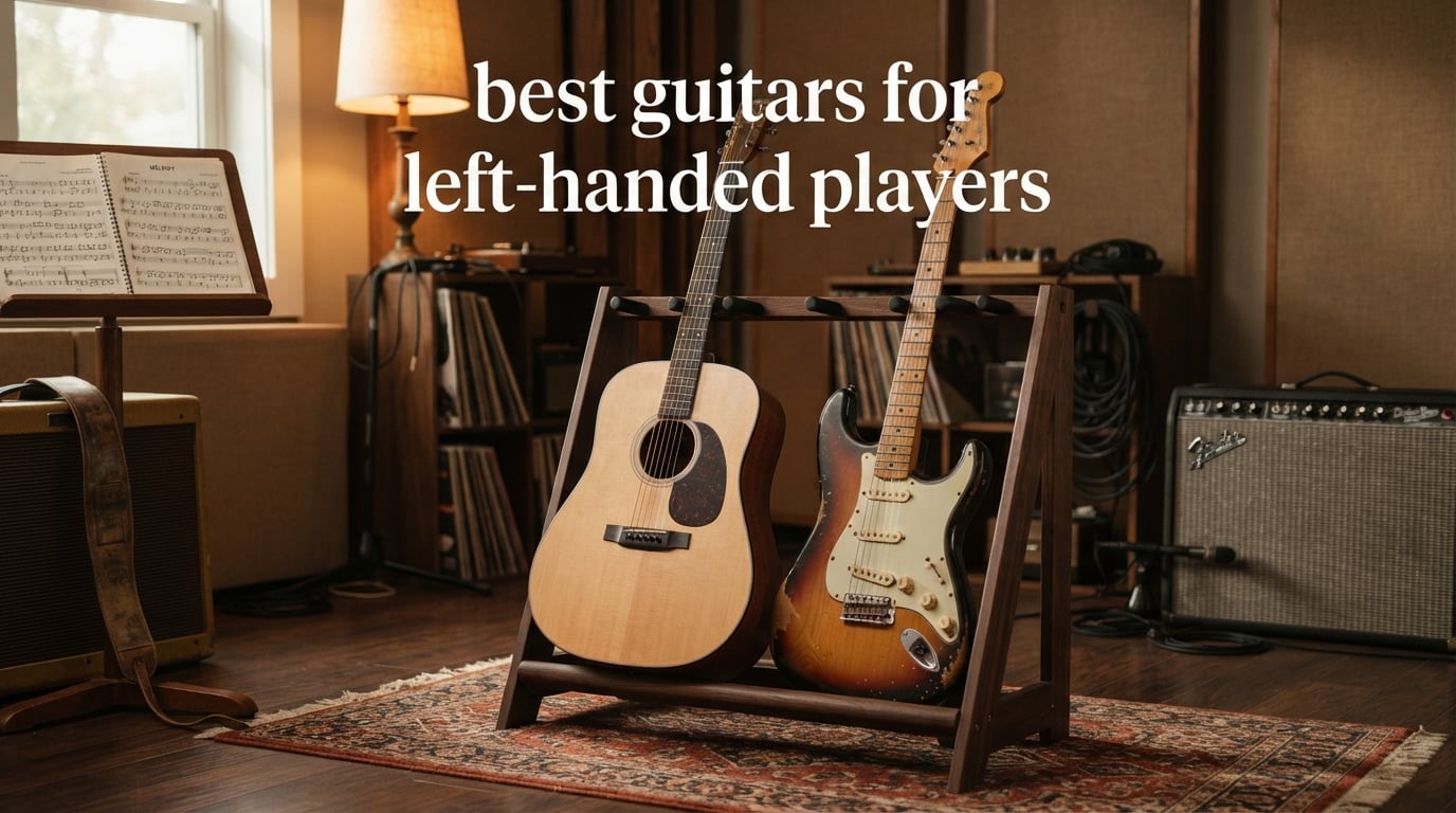 best guitars for left-handed players