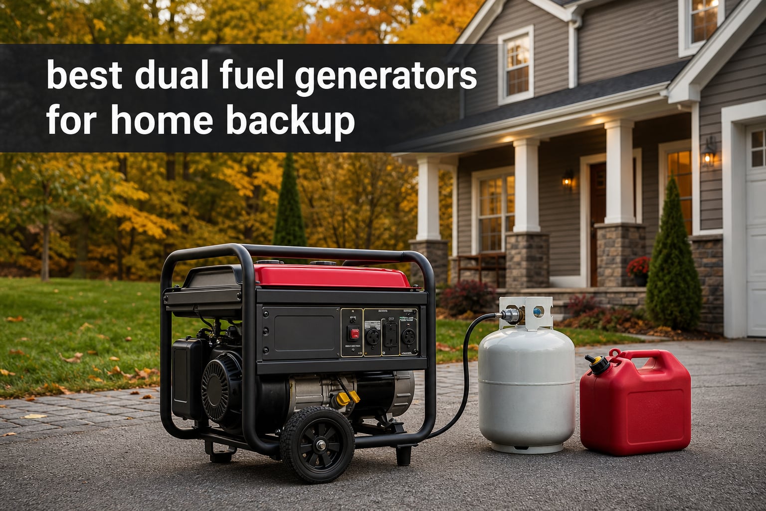 best dual fuel generators for home backup