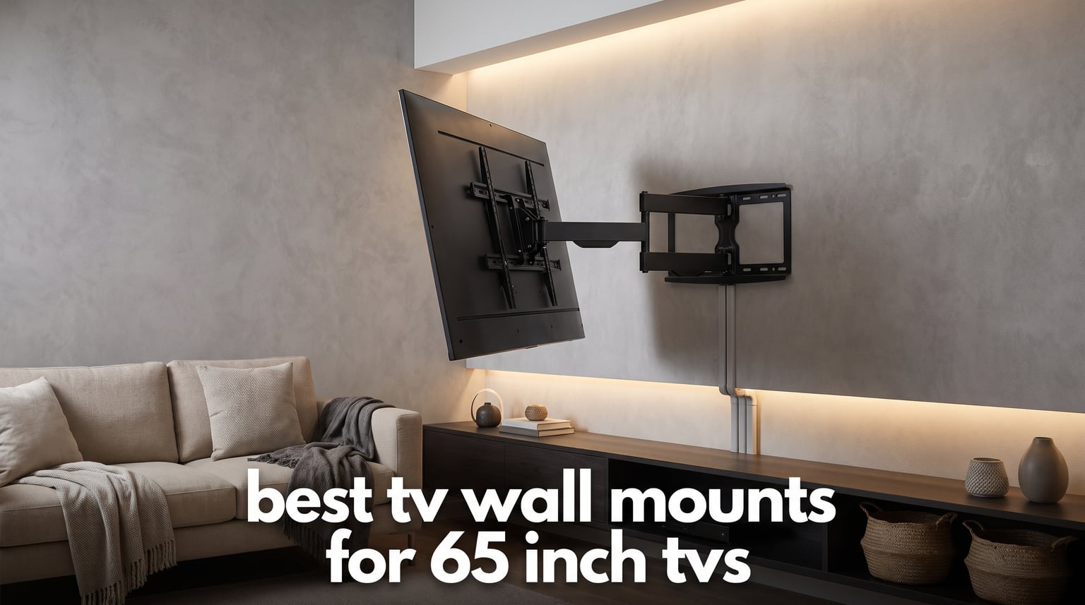 best tv wall mounts for 65 inch tvs