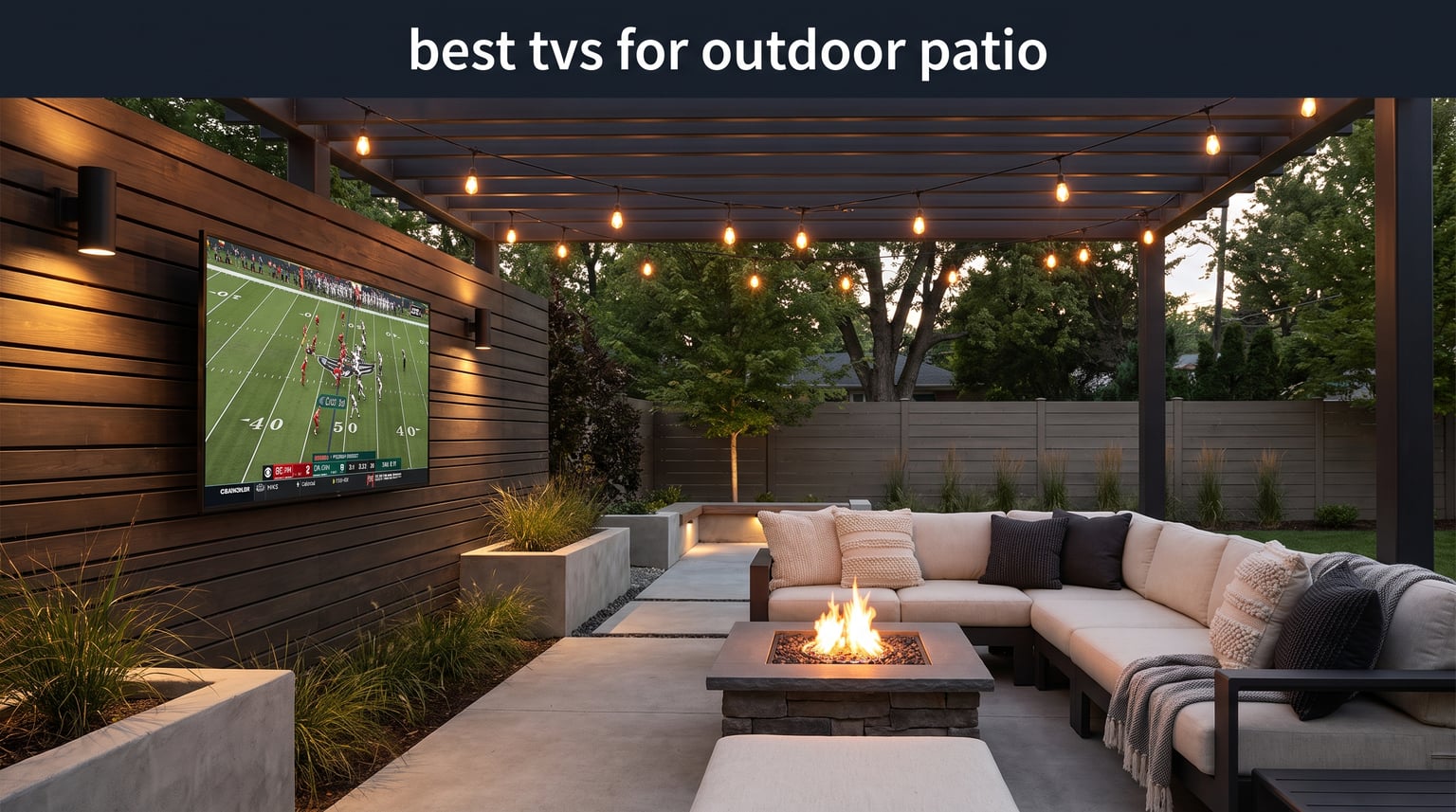best tvs for outdoor patio
