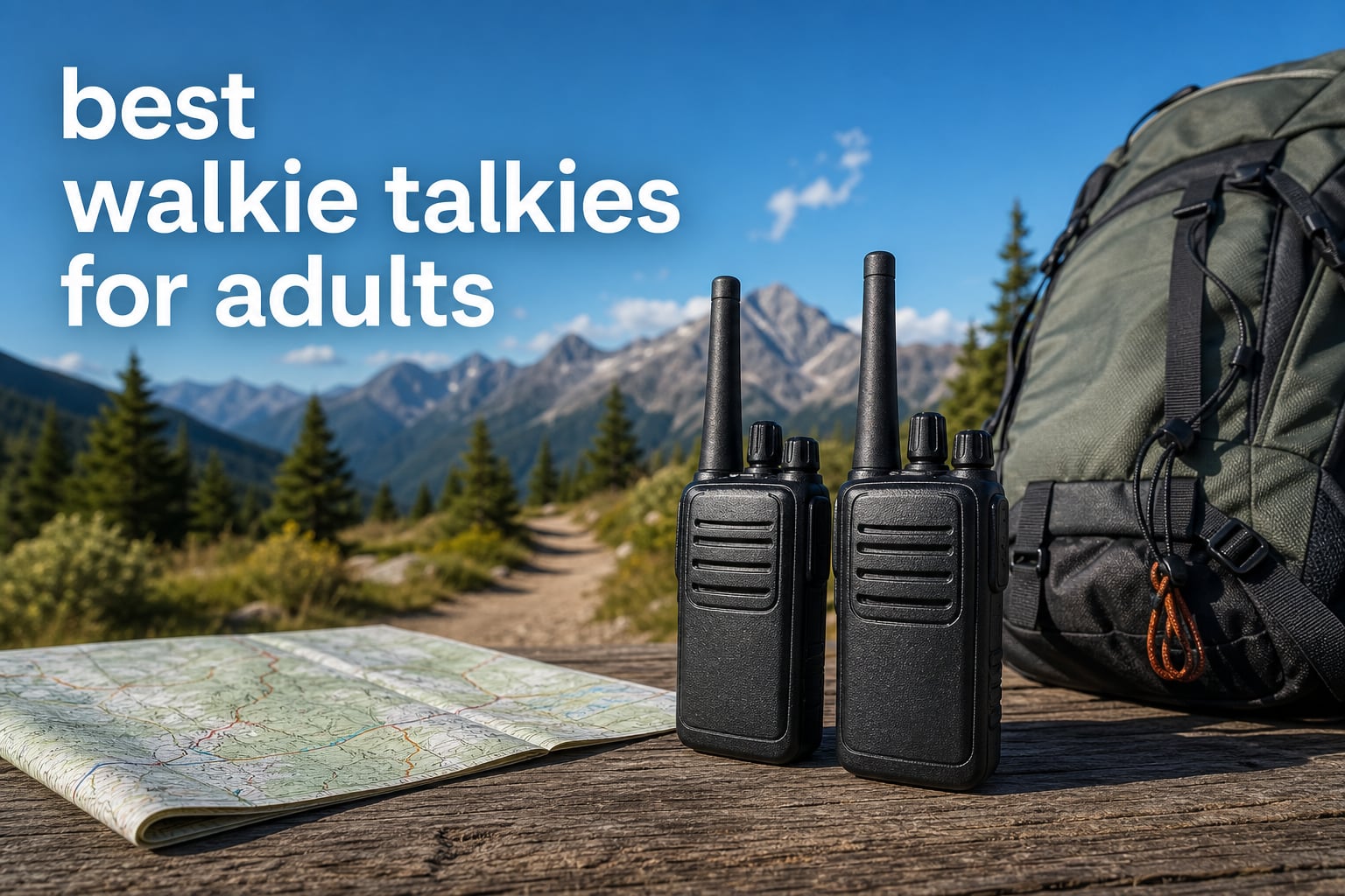 best walkie talkies for adults