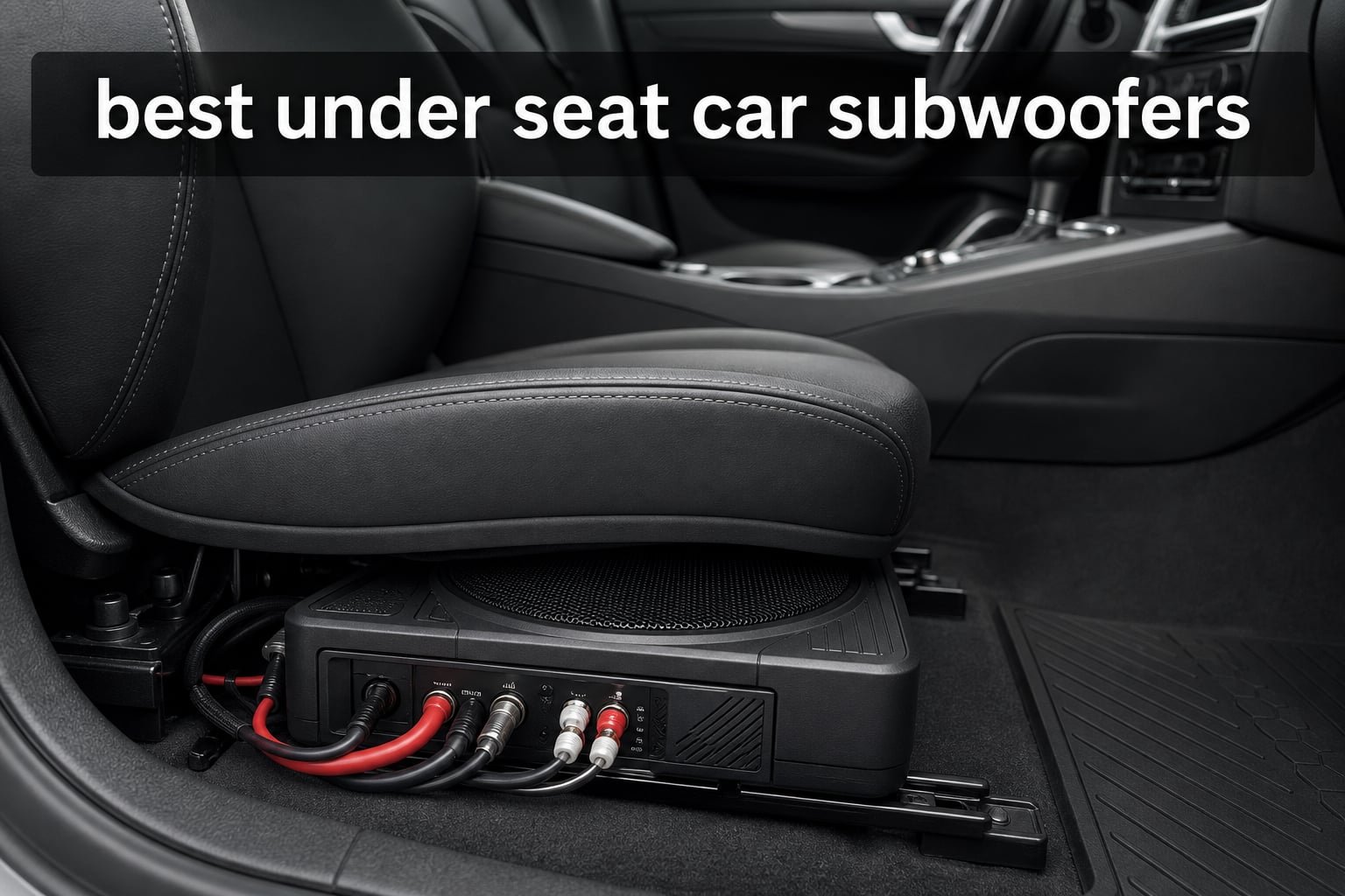 best under seat car subwoofers