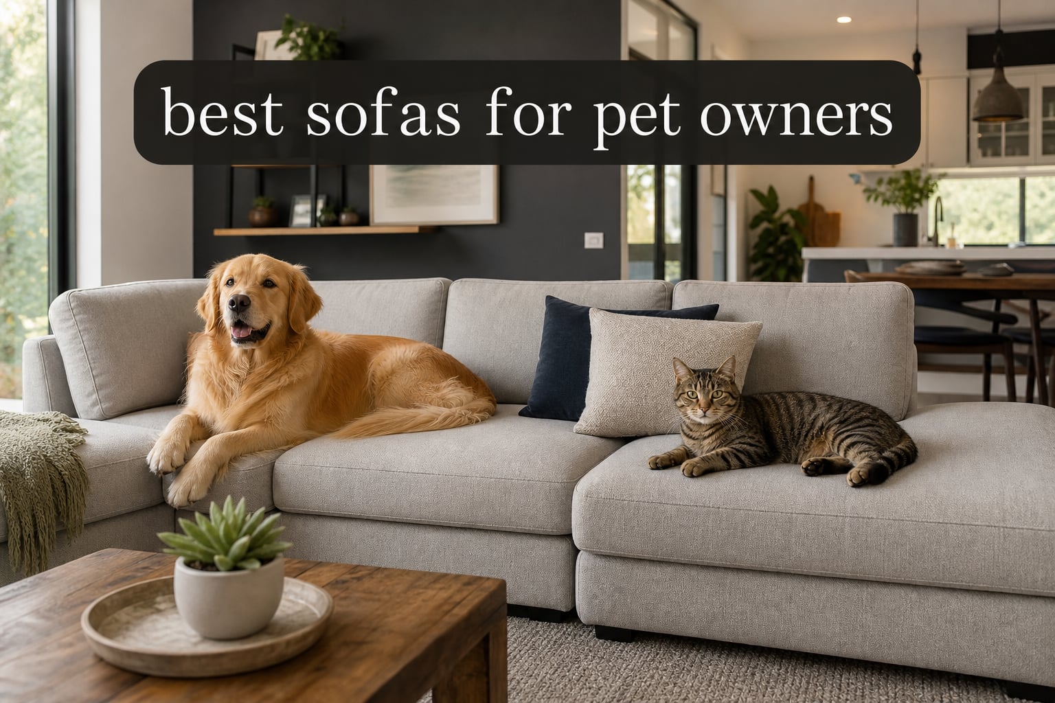 best sofas for pet owners