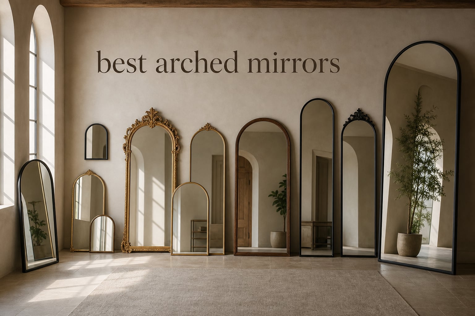 best arched mirrors
