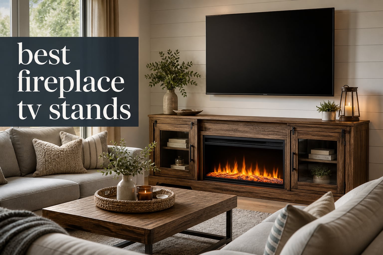best fireplace tv stands