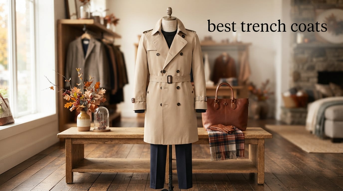 best trench coats