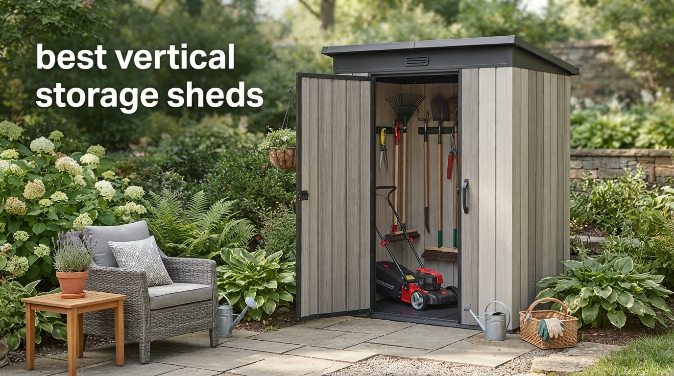best vertical storage sheds