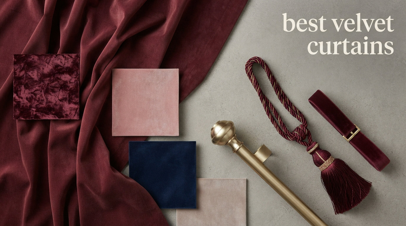 best velvet curtains