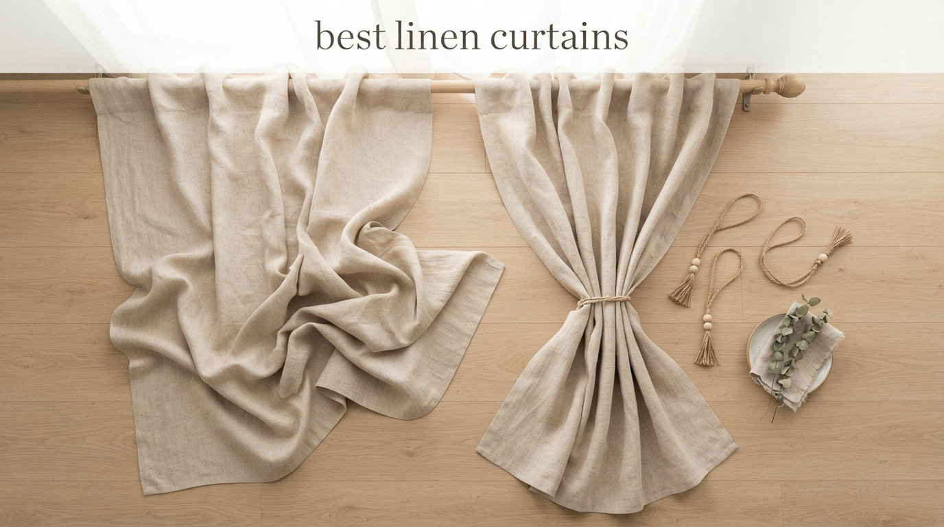 best linen curtains
