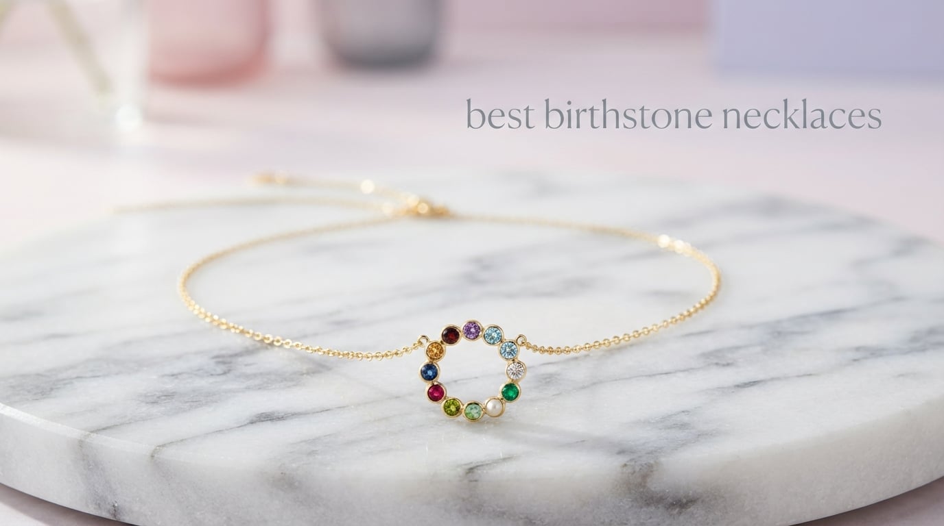 best birthstone necklaces
