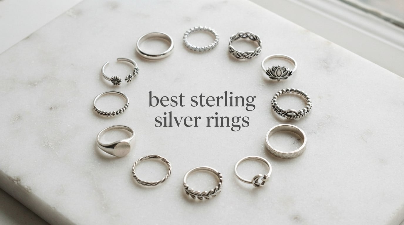 best sterling silver rings
