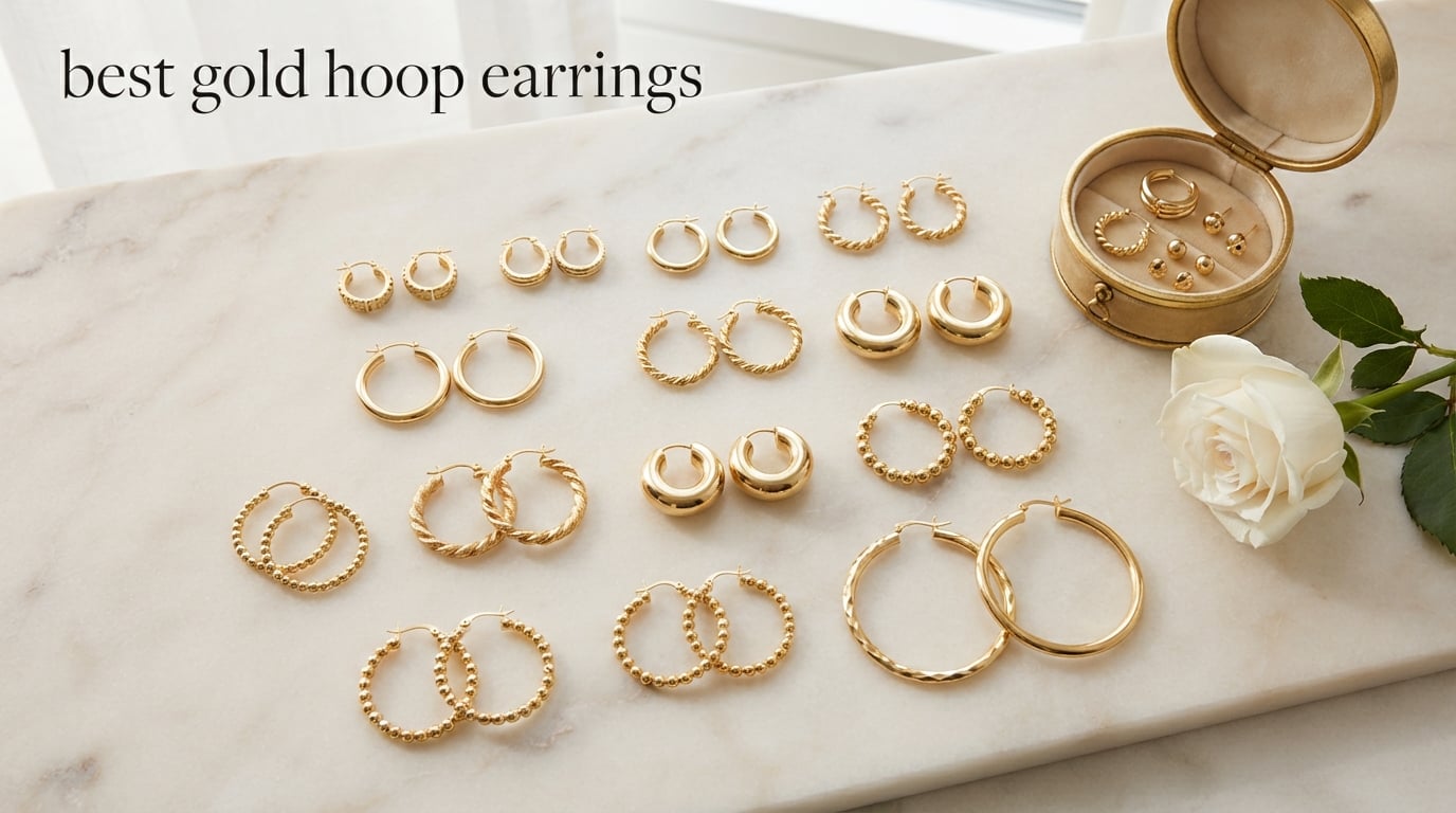 best gold hoop earrings