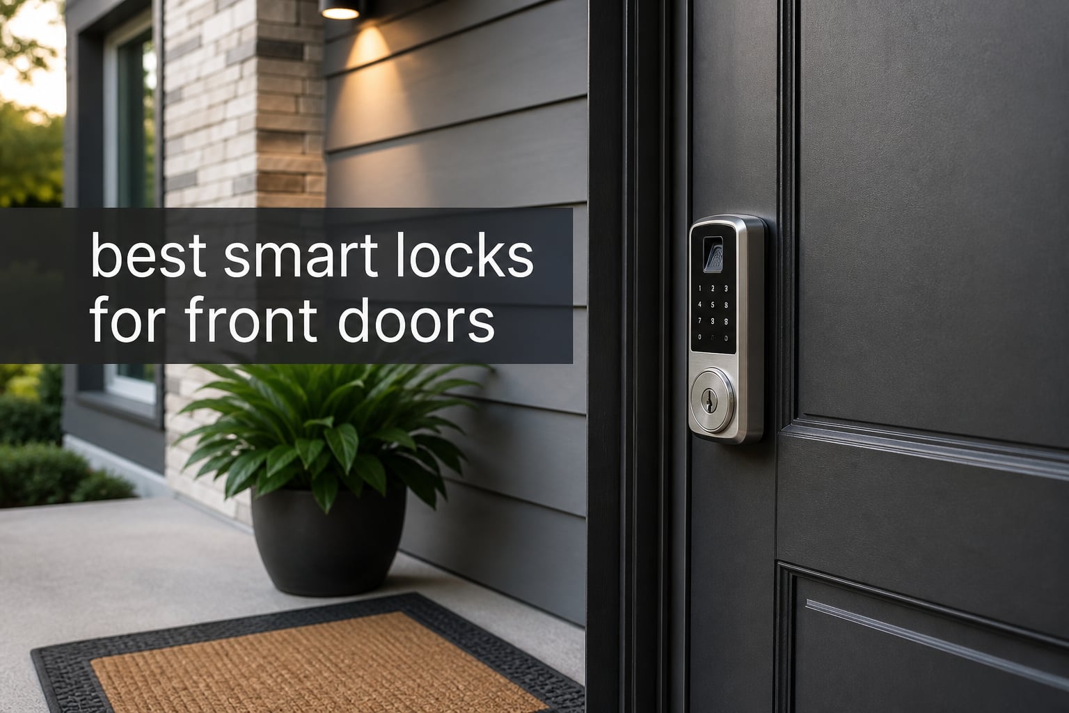 best smart locks for front doors