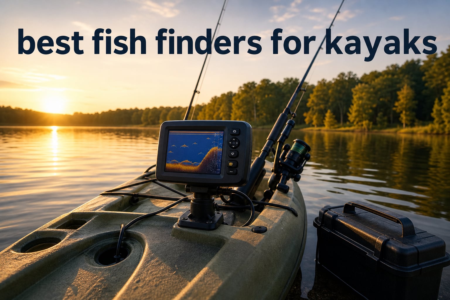 best fish finders for kayaks
