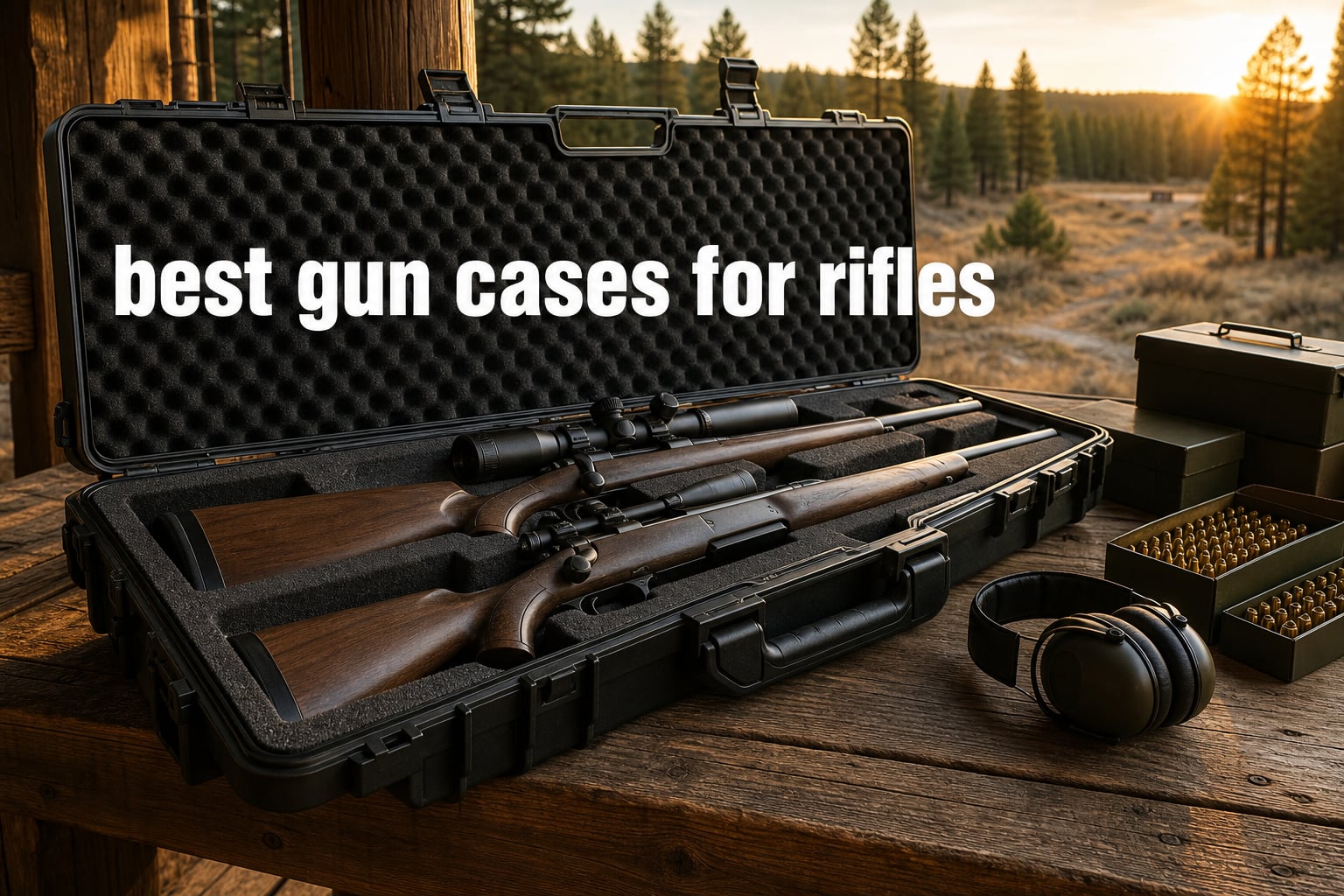 best gun cases for rifles