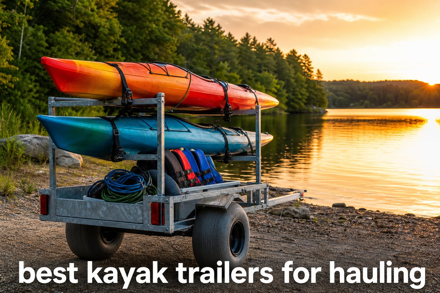 best kayak trailers for hauling