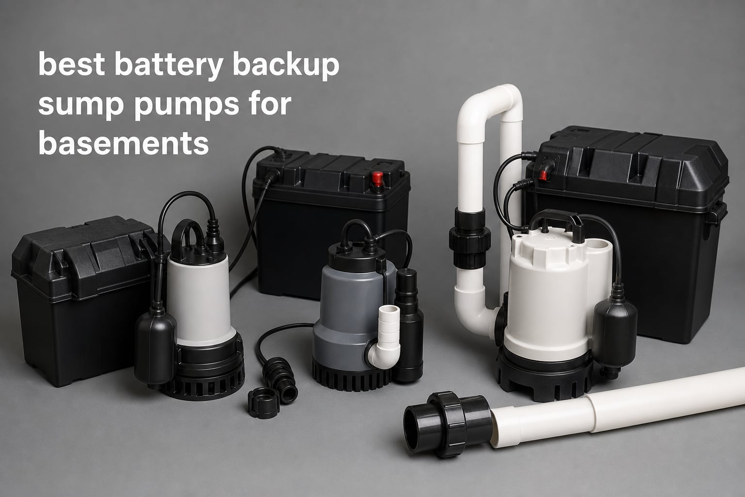 best battery backup sump pumps for basements