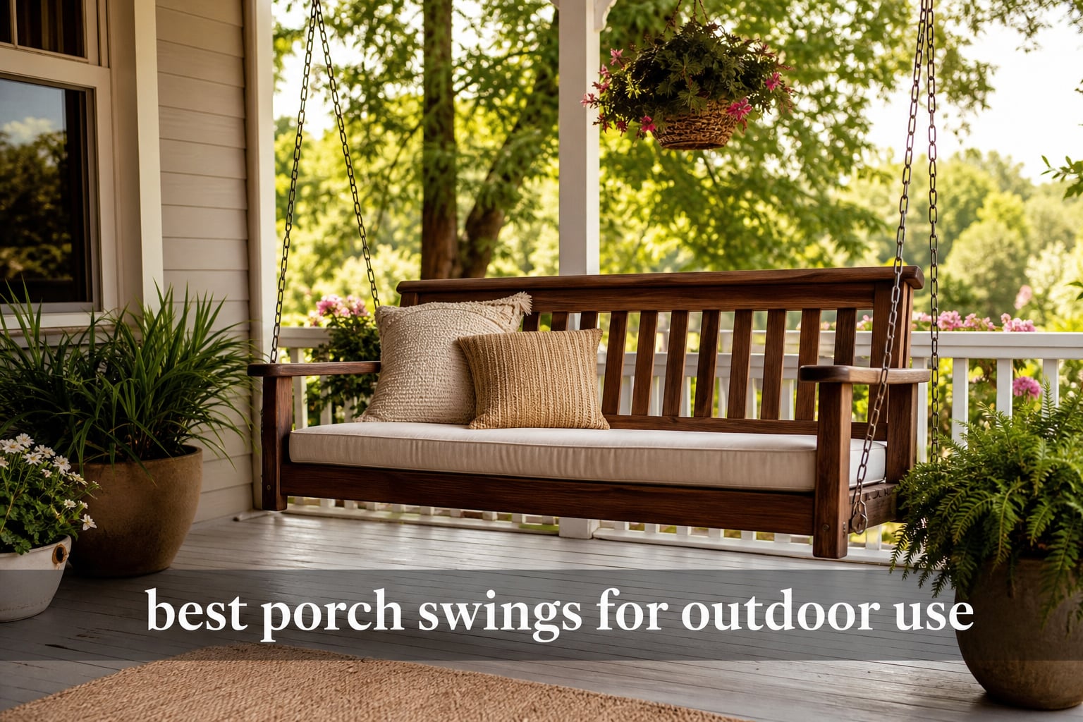 best porch swings for outdoor use