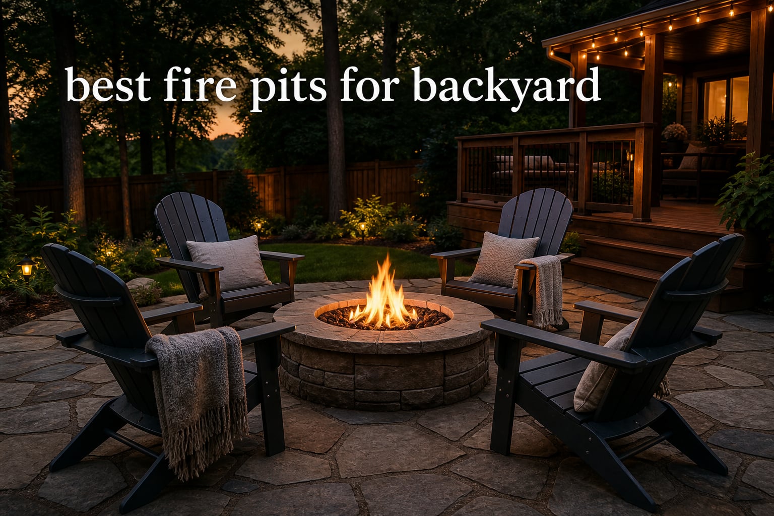 best fire pits for backyard